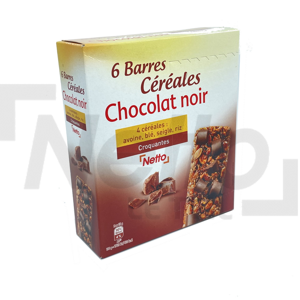 CHOCAPIC Barres de céréales au chocolat 6 barres 150g pas cher 