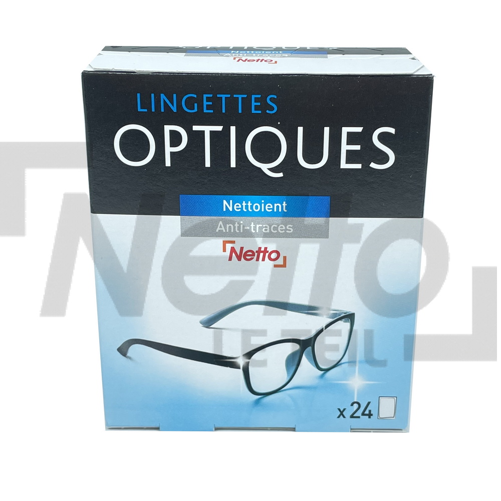 Miror - VU Classique Nettoyant optique – Lingettes Nettoyantes Lunettes (24  Lingettes) – Ultra Dégraissant et Anti Trace : : Hygiène et Santé