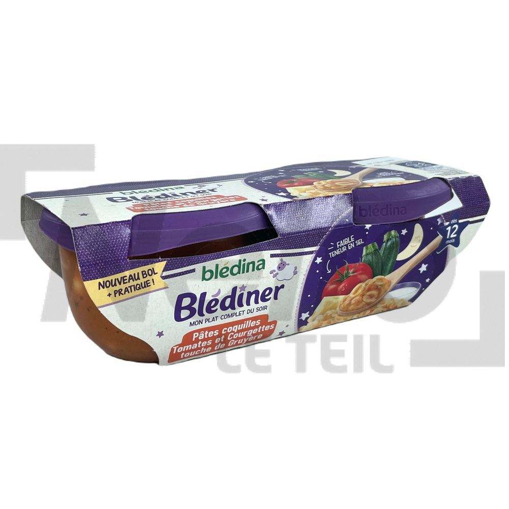 Blédine croissance saveur chocolat biscuit - dès 12 mois, Blédina (400 g)