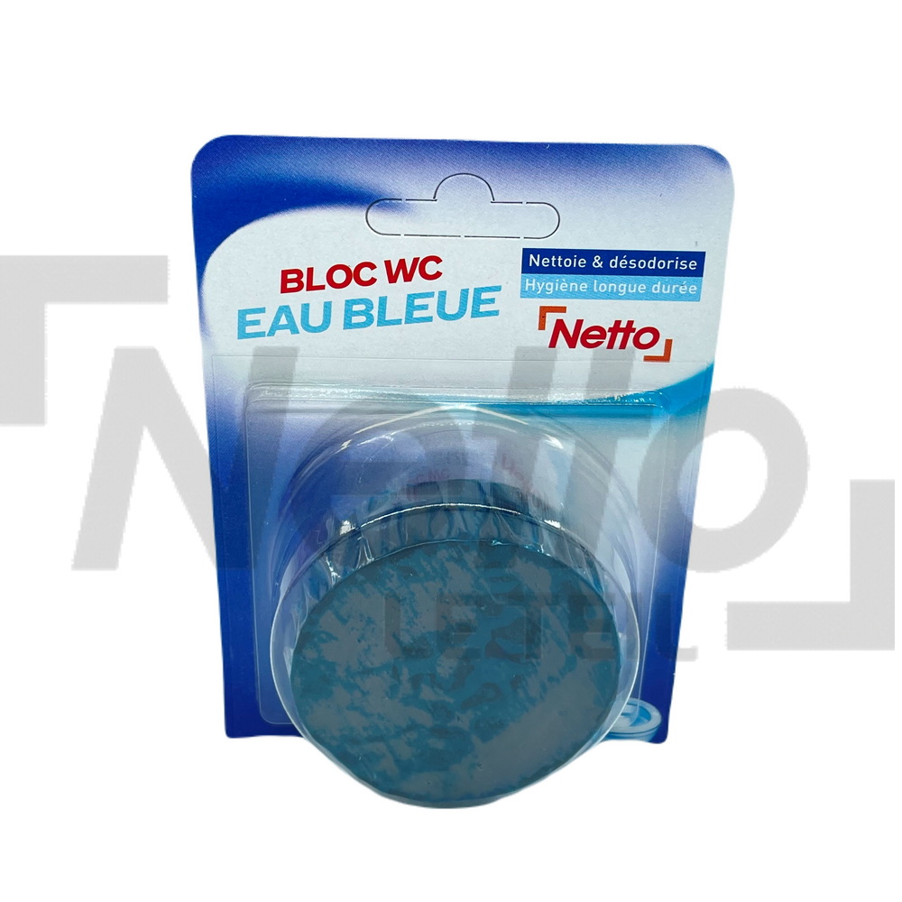 Bloc WC parfum eau bleue 70g - NETTO NETTO 3250392409289 : Netto
