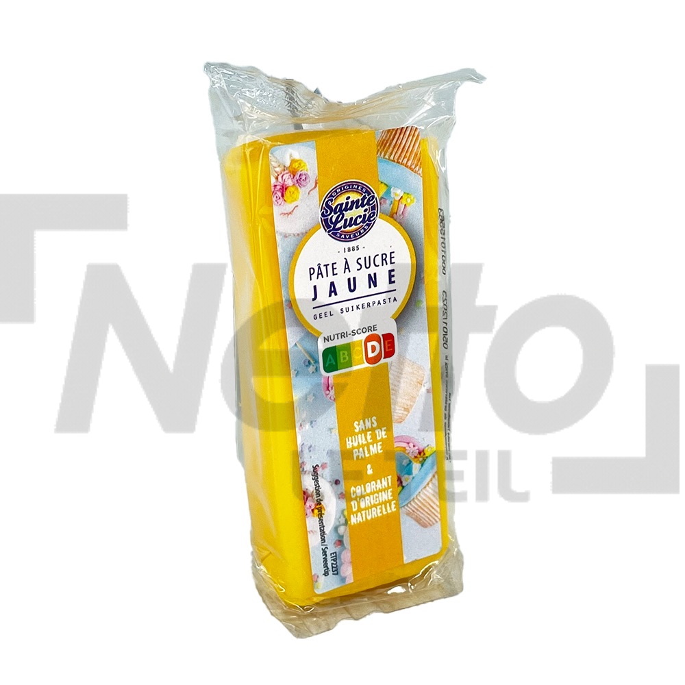 Pâte à sucre jaune sans huile de palme 100g - SAINTE LUCIE SAINTE LUCIE  3162050022375 : Netto Le Teil – Supermarché & Drive