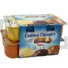 Crème dessert saveur chocolat/vanille/caramel 12x115g - NETTO