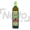 Huile d'olive extra Bio fruitée goût délicat 75cl - SOLÉOU