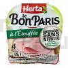 Le Bon Paris à l'étoufée sans nitrite sans couenne 4 tranches 140g - HERTA