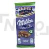 Tablette de chocolat au lait du pays Alpins avec noisettes entières x2 200g - MILKA