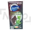 Tablette de chocolat noir fourrage à la menthe fondante  135g - IVORIA
