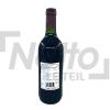 Vin rouge bergerac 13,5% vol 75cl - FDI
