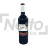 Vin rouge des coteaux de l'Ardèche 13,5% vol 75cl  - MARSELAN