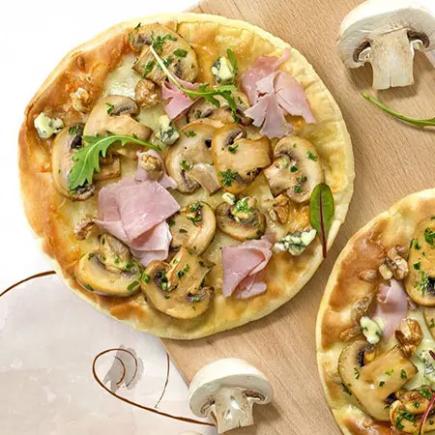 Recette pizza aux champignons | Netto Le Teil