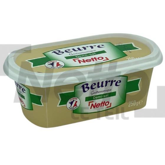 Beurre gastronomique demi-sel 250g - NETTO