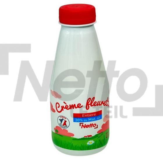 Crème fleurette fluide 30% MG 40cl - NETTO