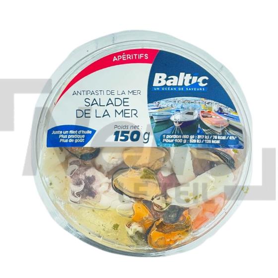 Antipasti de la mer salade de la mer marinée 150g - BALTIC