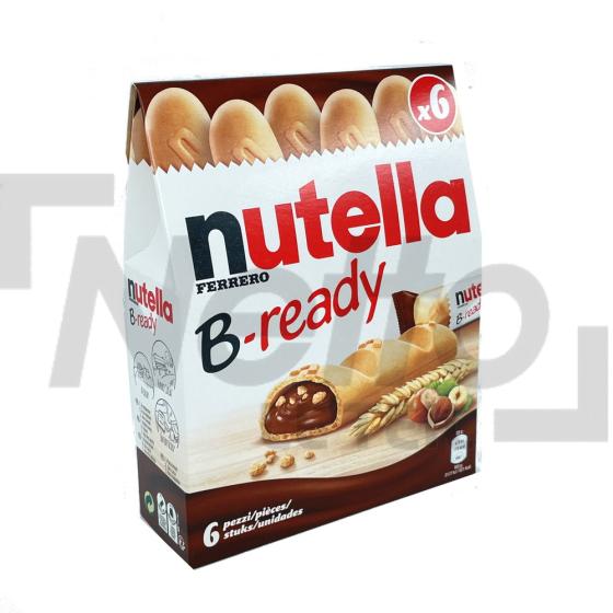B-ready au nutella ferrero x6 132g - NUTELLA