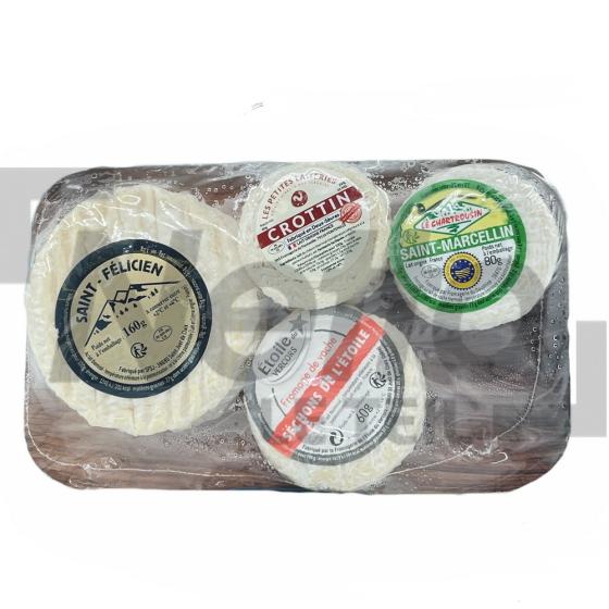 Barquette des spécialités Ardéchoises 4 fromages 350g