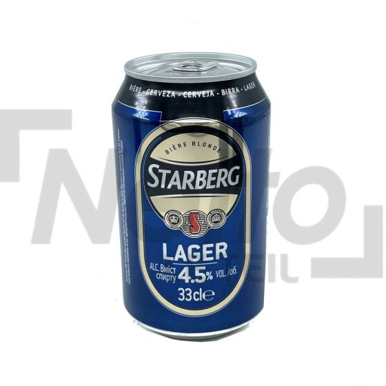 Bière blonde lager 4,5% vol 33cl - STARBERG