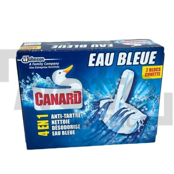 Bloc parfumé eau bleue x2 80g - CANARD