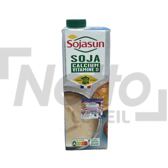 Boisson de soja riche en Calcium et vitamine D 1L - SOJASUN