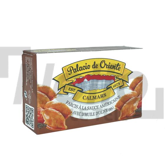 Calamars farcis à la sauce américaine avec de l'huile d'olive 111g - PALACIO DE ORIENTE
