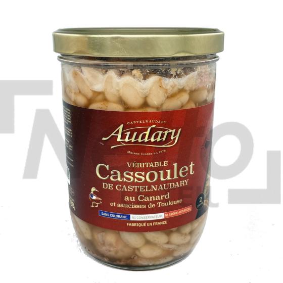 Cassoulet de Castelnaudary au canard et saucisses de Toulouse 780g  - AUDARY