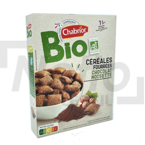 Céréales fourrées Bio au chocolat noisette 375g - CHABRIOR