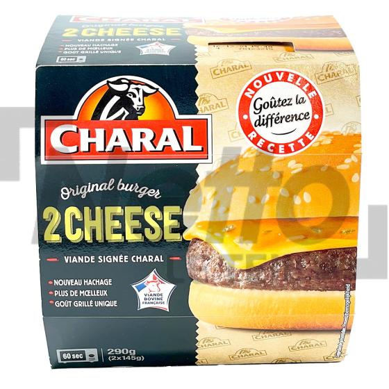 Cheese-Burger x2 290g - CHARAL