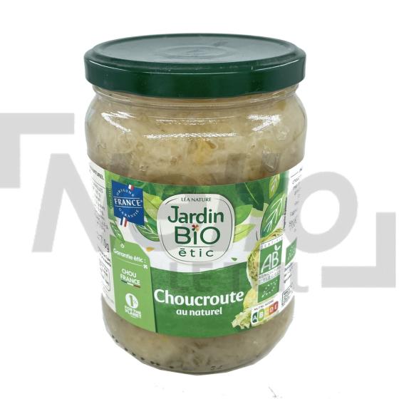 Choucroute au naturel Bio 790g - JARDIN BIO