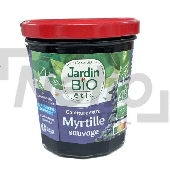 Confiture à la myrtille sauvage Bio 320g - JARDIN BIO