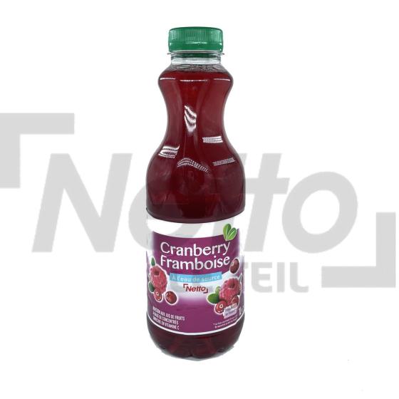 Cranberry à a framboise 1L - NETTO