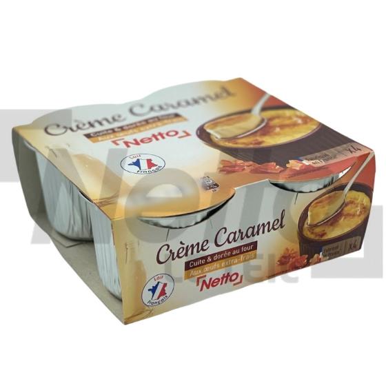 Crème caramel 4x100g - NETTO