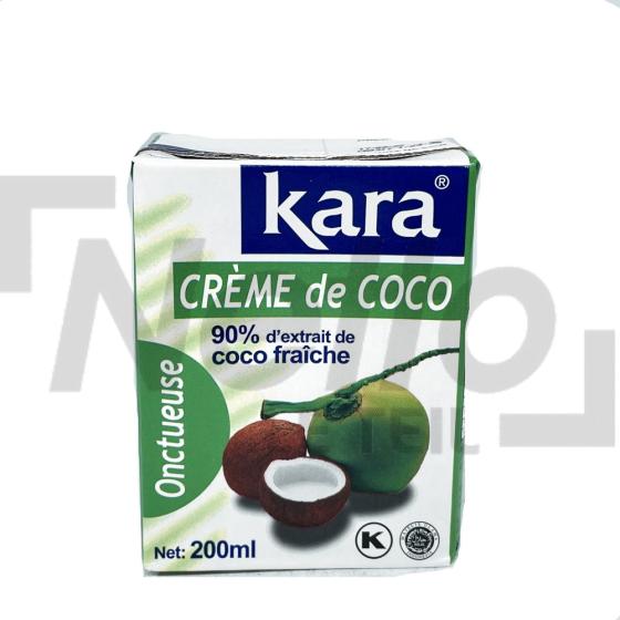 Crème de coco fraîche 200ml - KARA