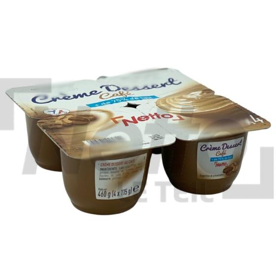 Crème dessert saveur café 4x115g - NETTO