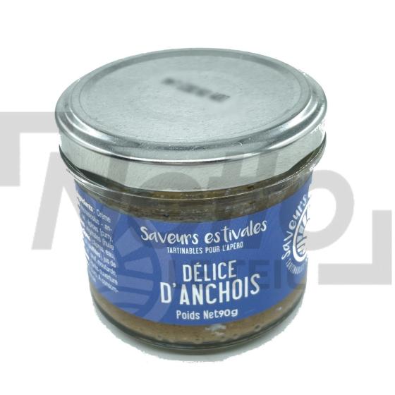 Délice anchois tartinables 90g - SAVEURS ESTIVALES