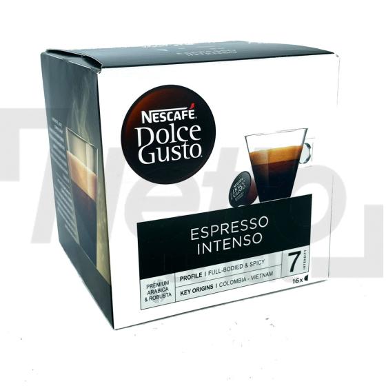 Dolce Gusto espresso intenso x16 capsules 112g - NESCAFÉ