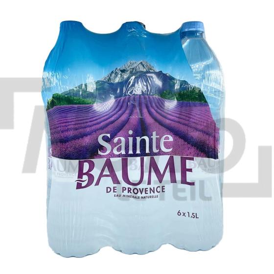 Eau minérale de Provence x6 bouteilles 9L 6 bouteilles de 1,5L soit 9L - SAINTE BAUME