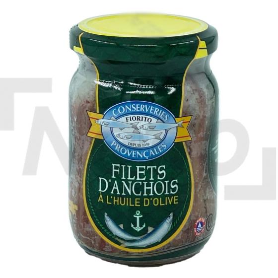 Filets anchois à l'huile d'olive 130g - FIORITO