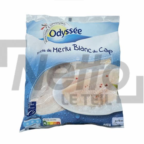 Filets de Merlu blanc du Cap 800g - ODYSSÉE