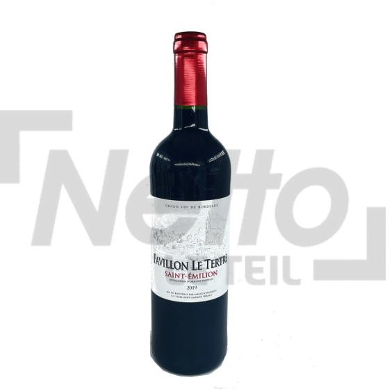 Frand vin de Bordeaux rouge 2019 13,5% vol 75cl - PAVILLON LE TERTRE