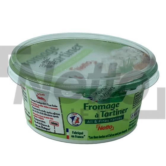 Fromage à tartiner ail et fines herbes 150g - NETTO
