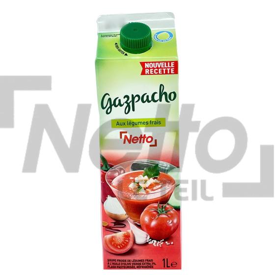 Gazpacho aux légumes frais 1L - NETTO