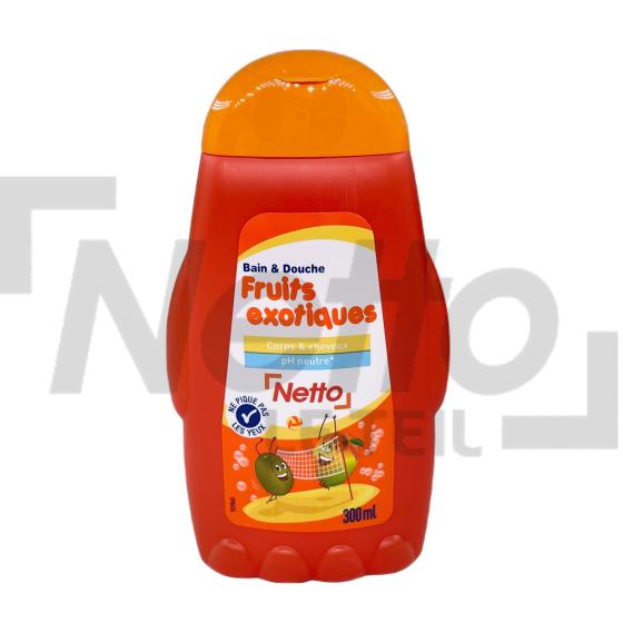 Gel douche et shampoing parfum fruits exotiques 30cl - NETTO