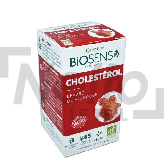 Gélules végétal cholestérol Bio x45 22g - BIOSENS/LEA NATURE