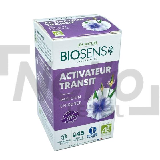 Gélules végétales activateur transit Bio x45 24g - BIOSENS/LEA NATURE
