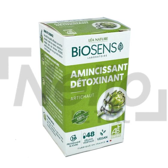 Gélules végétales amincissant et détoxinant Bio x48 24g - BIOSENS/LEA NATURE