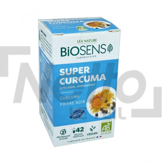 Gélules végétales super curcuma Bio x42 18g - BIOSENS/LEA NATURE
