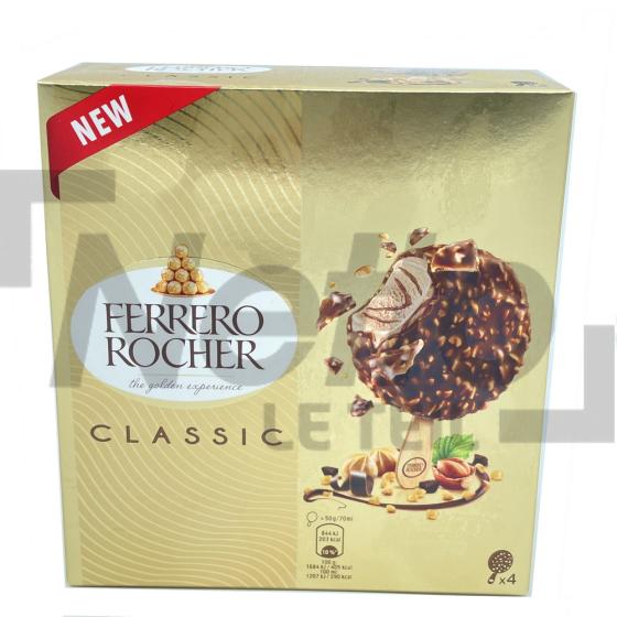 Glace Ferrero Rocher Classic saveur chocolat x4 200g - FERRERO