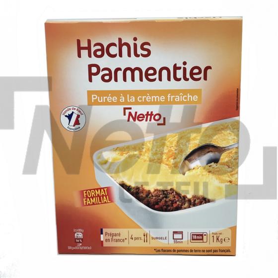 Hachis Parmentier purée à la crème fraîche format familial 1kg - NETTO
