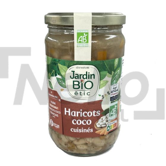 Haricots coco cuisinés Bio 680g - JARDIN BIO
