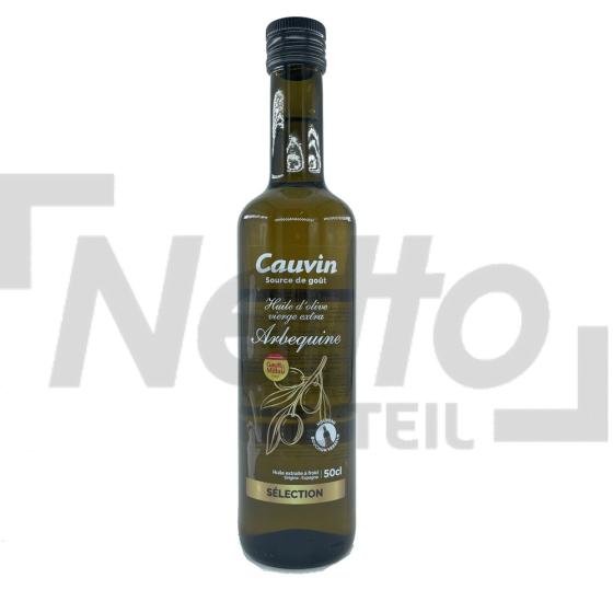 Huile d'olive vierge extra sélection Arbequine 50cl - CAUVIN