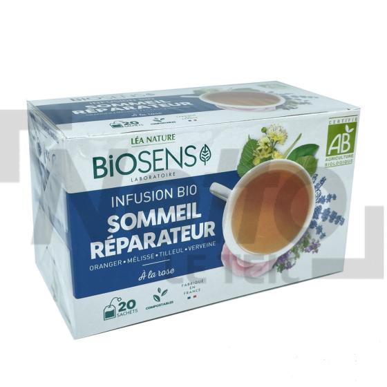 Infusion Bio sommeil réparateur à la rose x20 sachets 30g - BIOSENS