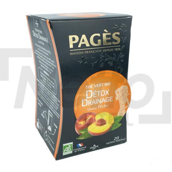 Infusion relaxation Bio feuilles d'oranger sauvage x20 sachets 30g - PAGES